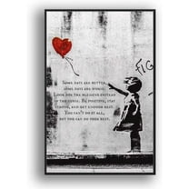 IDEA4WALL Framed Canvas Wall Art for Living Room, Bedroom Beautiful Quotes Canvas Prints for Modern Home Decoration Ready to Hang