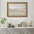 thumbnail image 2 of IDEA4WALL Premium Frame Wall Art Sandy Beach Coastal Landscape Print Impressionism Nature Wilderness Countryside Wall Decor Rustic Famous Fine Art for Bedroom, Office - 26"x36" Natural, 2 of 5