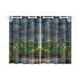 thumbnail image 1 of BSDHOME Book Scenery Window Curtain Kitchen Curtain 26x39 inches (Two Piece), 1 of 3