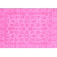 thumbnail image 1 of Ahgly Company Indoor Rectangle Abstract Pink Modern Area Rugs, 8' x 10', 1 of 4
