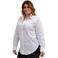 thumbnail image 2 of Camisa entallada Roman Fashion/Tallas Extras, 9512 (Blanco) blanco 36 Roman Fashion BL-RF-9512-BLANCO-ALL, 2 of 5