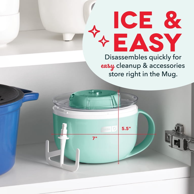 Dash My Mug Personal Ice Cream Maker, Aqua photo 6