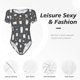 thumbnail image 4 of Balery Lovely Penguin Body de cuello redondo de manga corta para mujer Tops de manga corta Tops básicos-XX-Large, 4 of 7