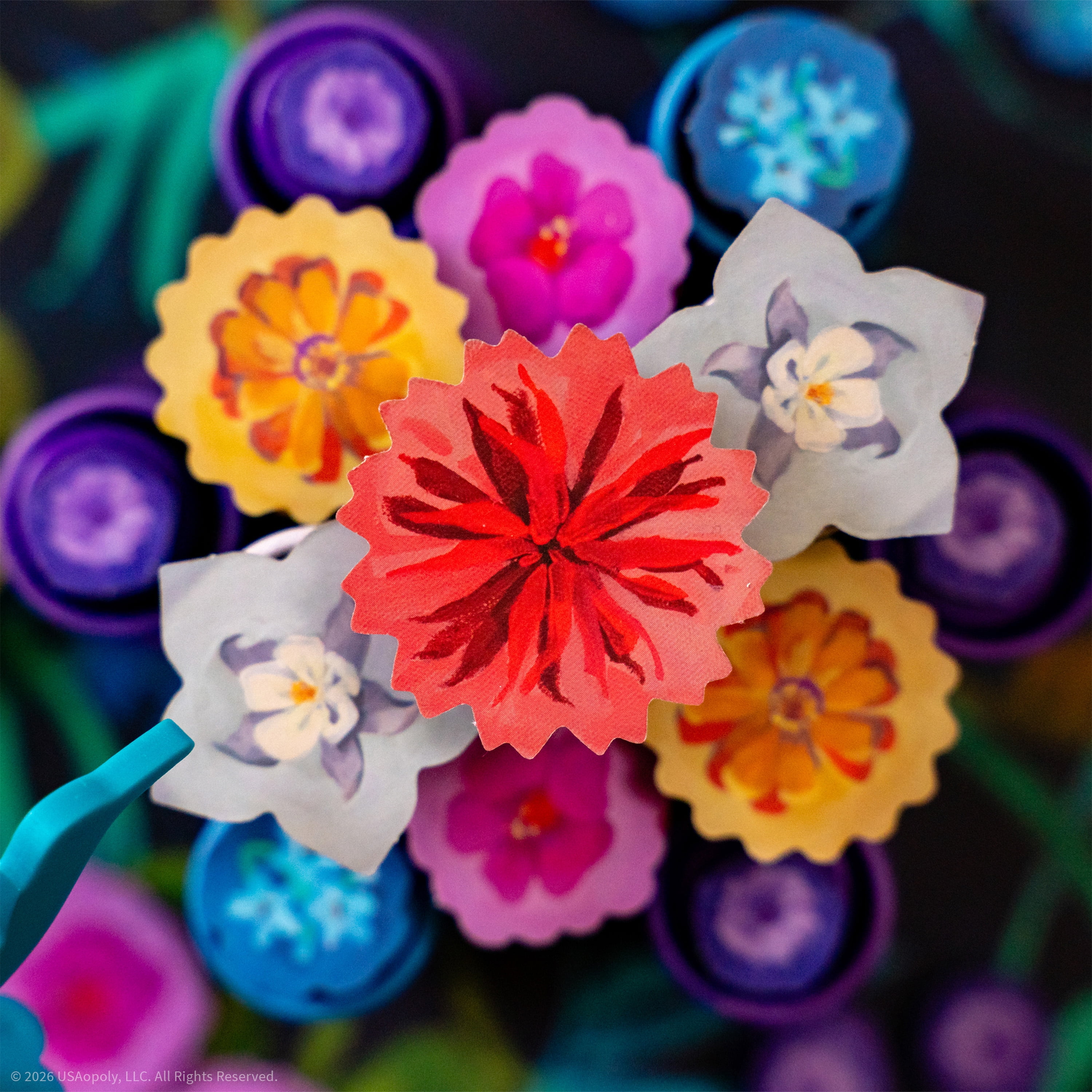 Hummingbirds Board Game, A Real-Time, Push Your Luck Dexterity Party Game, Test Your Timing & Collect Nectar Token Points, A Fun Family Game with Beautiful Artwork From The Op Games