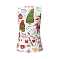 thumbnail image 5 of Xecao Snowflakes Santa Claus print women's scoop neck, loose-fit workout tank tops for the gym., 5 of 9