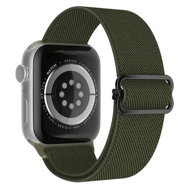 Correa Extensible De Nylon Elastica Unisex M / L 38 / 40 / 41 mm Para Apple Watch Compatible Con Serie Se / 2 / 3 / 4 / 5 / 6 / 7 /