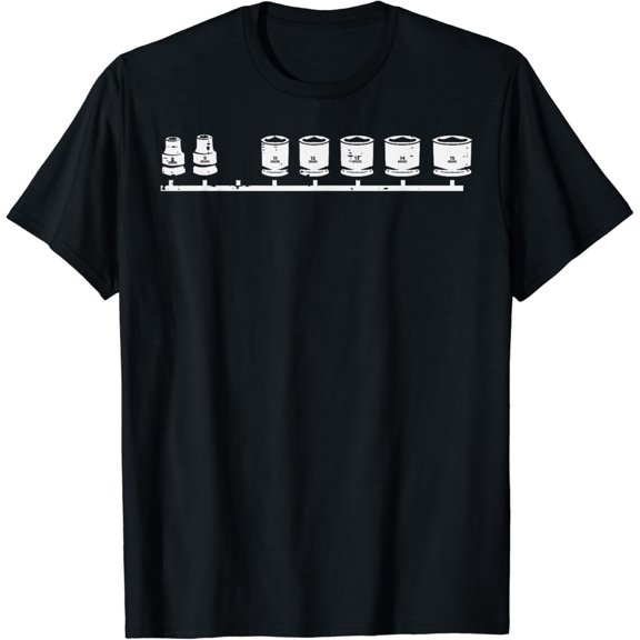 Missing 10mm Socket Funny Car Auto Mechanic Garage Men Dad T-Shirt