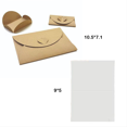 thumbnail image 1 of Gift Card Envelopes Kraft, 60Pcs Heart Clasp Mini Envelopes, Handmade Gift Envelopes, Party Supplies for Birthday, Valentine, Parties, Wedding (30 Mini Envelopes + 30 Blank Card), 1 of 1
