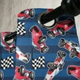 thumbnail image 3 of Ambesonne Cars Grommet Curtain, Racing Automobile Sports, 50" x 120", Navy Blue Red Black, 3 of 6
