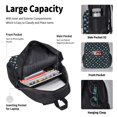 thumbnail image 4 of Balery Fastfood Mochila Escolar 3 en 1 para Niños - Mochila Resistente con Lonchera Térmica y Estuche - Mochila Escolar para Niños y Niñas, 4 of 7