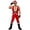 Z1-Red, variant on Shadoumai Men’s Christmas Elf Costume Adult Elf Costume Christmas Santa Helper Cosplay Suit with Hat Striped Socks