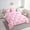 Pink Red, variant on Erosebridal 7Pcs Cowboy Bedding Set,Full Size Comforter Set with Sheets and Pillowcase,7Pcs Bed in a Bag,Western Cowgirl Bed Set,Farmhouse Cowhide Comforter