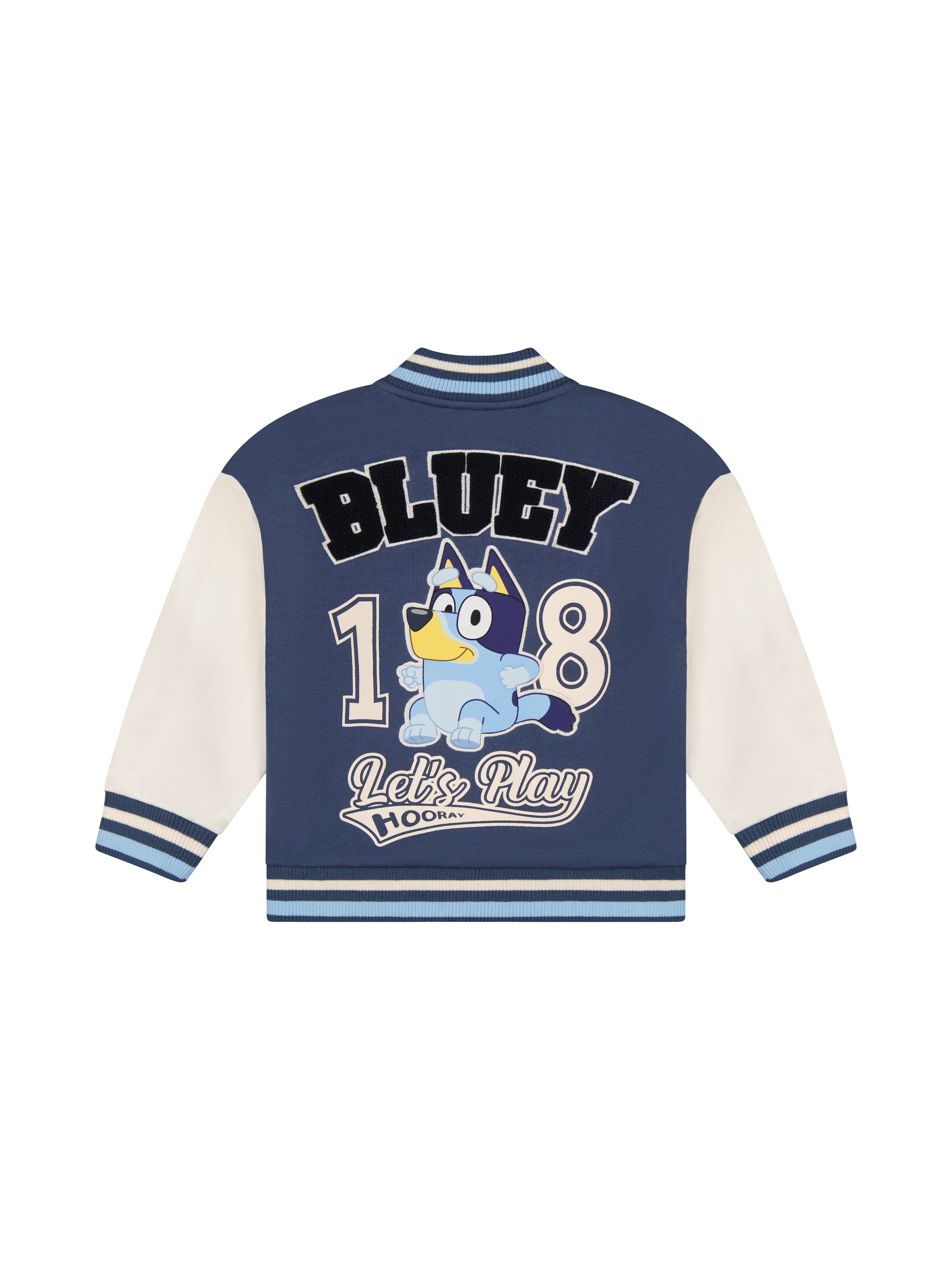 Bluey Toddler Boy Bomber Jacket, Sizes 12M-5T