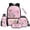 Axolotl Milk Tea, variant on XYZCANDO Baseball Glove 5 Piece School Backpack Set with Lunch Box Pencil Case Water Bottle Bag Holder Lanyard Keychain for Boys Elementary Middle High School