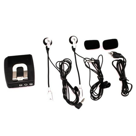 Motorcycle Helmet to Helmet Communicator System 2 way Motorcycle Intercom Headset Motorcycle Walkie-talkie Front & Rear MP3