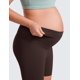 thumbnail image 5 of Shorts CRZ YOGA Butterluxe Maternidad 15 cm Sobre la Panza Marrón XS, 5 of 5