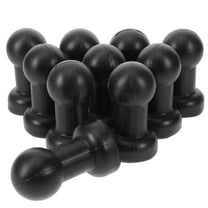 KALLORY 10 Pcs Trampoline Pole Caps Spherical Protective Top Hat