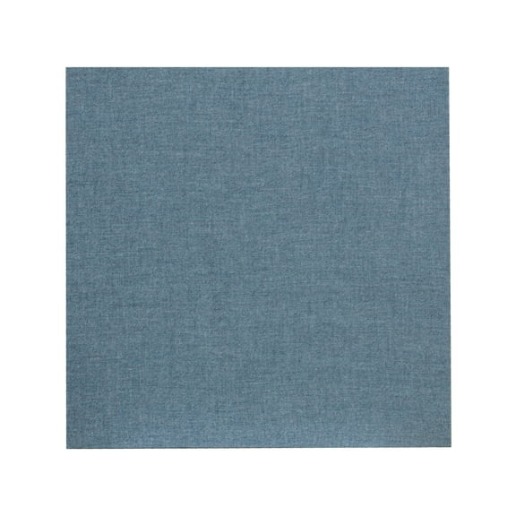ATS Acoustics Tackable Acoustic Panel 24" x 24" x 4" Sound Absorbing Professional Studio Quality Tack Board Wall Panel (Light Blue)