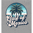 thumbnail image 2 of Gulf of Mexico Palm Tree Youth Heather Gray Crew Neck Short Sleeve Tee-Medium, 2 of 2