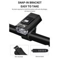 thumbnail image 4 of WEST BIKING Luz delantera de bicicleta Luz trasera 150mAh 6 modos Tipo-C USB recargable, 4 of 6