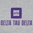 thumbnail image 3 of CafePress - Delta Tau Delta Purple Stacked Signature Long Sleeve T Shirt - Womens Baseball Tee, 3 of 4