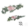 thumbnail image 2 of Flores artificiales Swag Floral Swag Yotijar Adorno Rosado, 2 of 5