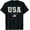 BLACK, variant on Ross Flag American USA 250 Years Anniversary 1776 2026 Tee T-Shirt, Unisex Tee All Size S-5XL