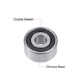 thumbnail image 2 of Uxcell 0.39'' x 1.18'' x 0.56'' Angular Contact Ball Bearing Sealed Bearing Stamping Steel Silver Tone 2pcs, 2 of 4