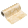 thumbnail image 1 of Uxcell Wood Grain Wallpaper Border 6" x 16.4ft Textured Frame Sticker, Yellow Jade, 1 of 7