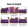 thumbnail image 2 of Solid Color Elastic Sofa Cover for L Shaped Sectional Corner Chaise Longue Sofa Stretch Couch Cover Slipcovers for Living Room, 2 of 5