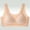 Khaki, variant on Swuxness Women's Wireless Bras Thin Seamless Push Up Back Support Soft Classic Casual
