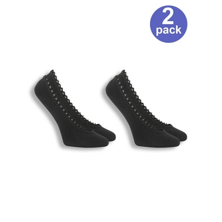 Fit Liners - Women's For Her Fashion Fit Ghost Liner Socks 2 Pack