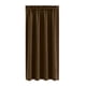 thumbnail image 2 of Uuiauoio Blackout Curtain Panel Solid Color Silk Like Fabric Thermal Insulated Energy Saving Window Drapes for Bedroom Kitchen Style Home Decor, 2 of 5