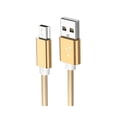 thumbnail image 1 of Mini USB braided data cable T-port MP3 mobile hard disk Old style 4-camera radio power cable Charging cable-Golden, 1 of 2