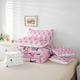 thumbnail image 6 of jejeloiu Merry Christmas Twin Bedding Sets 7-Piece,Nutcracker Soldier Bedding Comforter Set,Xmas Theme Sheet Sets For Child,Breathable Home Decor Reversible, 6 of 8