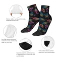 thumbnail image 5 of Pofeuu Feathers And Butterflies Print 30cm Socks, Adult Running Hiking Socks for Youth and Adult, 5 of 7