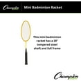 thumbnail image 4 of Champion Sports BR5 Mini Badminton Racket, 4 of 5