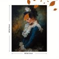 thumbnail image 3 of Qisvanset 12x16 Inch Giant Black Dog Silhouette Gothic Canvas Print Wall Art, 3 of 5