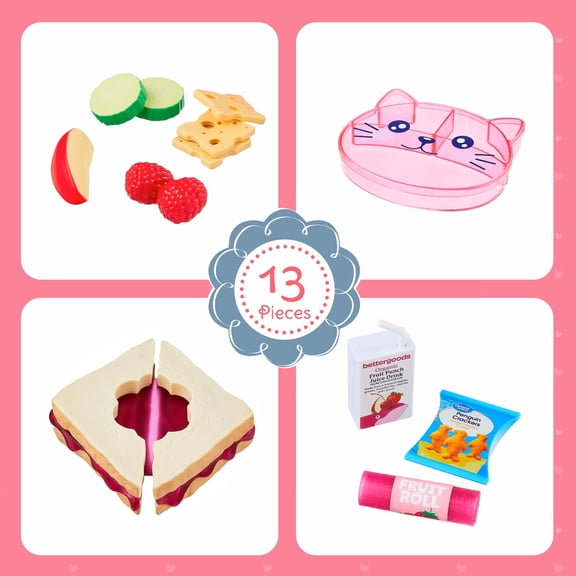My Sweet Love Snack Time Doll Play Set, 13 Pieces