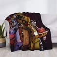 thumbnail image 6 of Lsque Five Nights At Freddy'S Print Flannel Throw Blanket, Ultra-soft Blanket for Bed, Couch, Car, Hypoallergenic Anti-pilling blanket-40"x30", 6 of 8