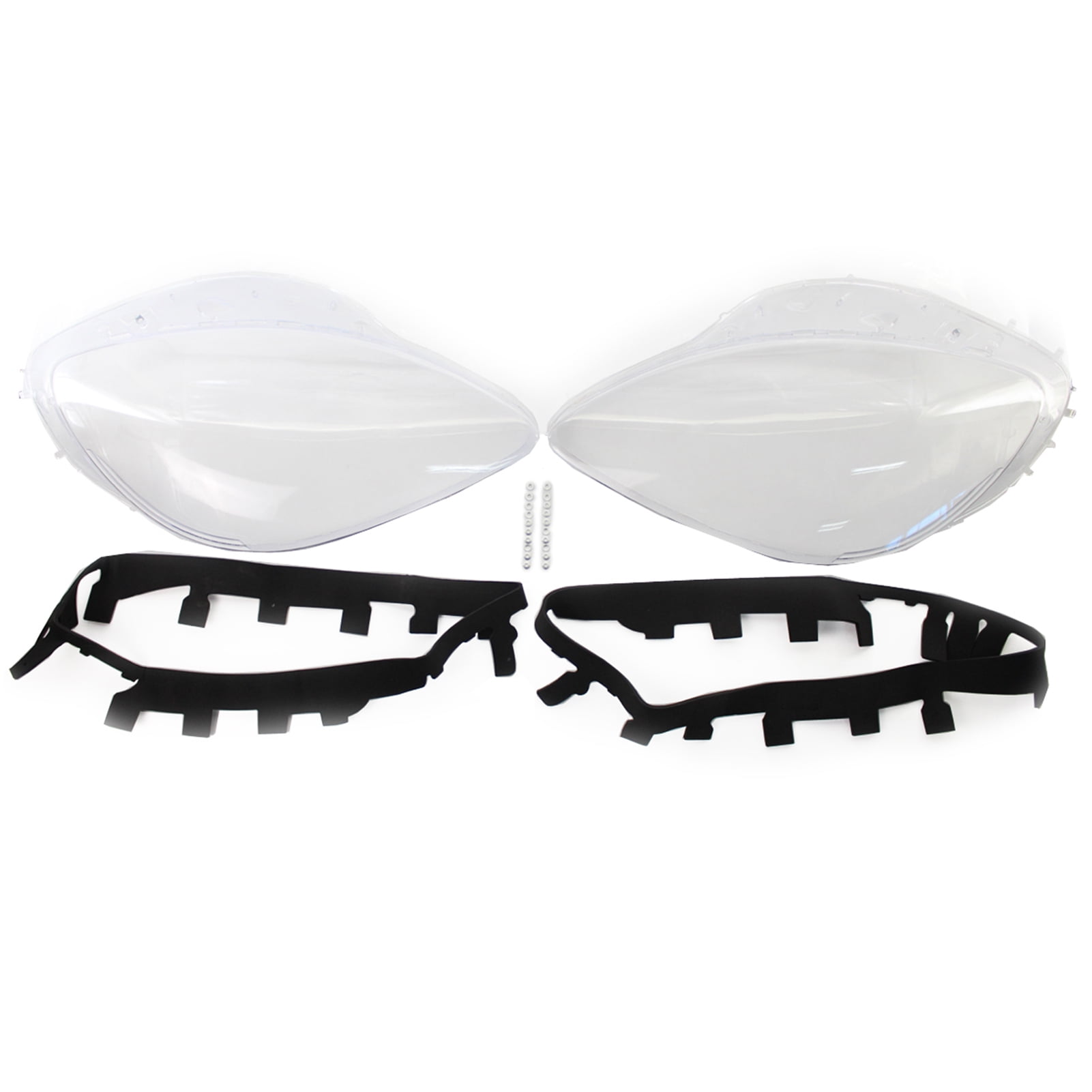 OWSOO Headlight Lens Cover Headlamp Lens Shell Cover Headlight Assembly