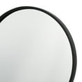 thumbnail image 3 of ZENY 18-Inch Narrow Frame Bathrooms Round Mirror, Black, 3 of 10