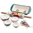 thumbnail image 6 of The Pioneer Woman Harvest Ceramic Bakeware Set, 10 Piece, 6 of 6