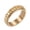 Rose Gold, variant on Men Stainless Steel Fidget Ring 6mm Geometric Rotating Spinner Jewelry Anxiety Stress Relief Gift Rose Gold Size 11