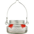 thumbnail image 3 of Nature's Way Bird Products Mason Jar Hummingbird Dish Feeder, 6 oz, 3 of 7