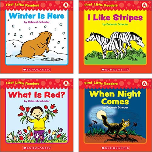 First Little Readers: Guided Reading Level A (Parent Pack): 25