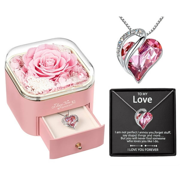 Forever Rose - Heart Box - To My Love