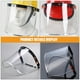 thumbnail image 4 of ColoMX Escudo facial protector de visor transparente para la máscara de seguridad anti-fog de hombres para el sombrero duro para la soldadura de la construcción máscara transparente, 4 of 8
