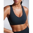thumbnail image 4 of CRZ YOGA Butterbreeze Criss Cross Back Sports Bras for Women Padded Workout Training Top, 4 of 6