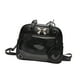 thumbnail image 4 of Mochila Ita Bag de piel sintética con ventana transparente para mujer, ideal para fiestas y regalos de cumpleaños. Negro, 4 of 9